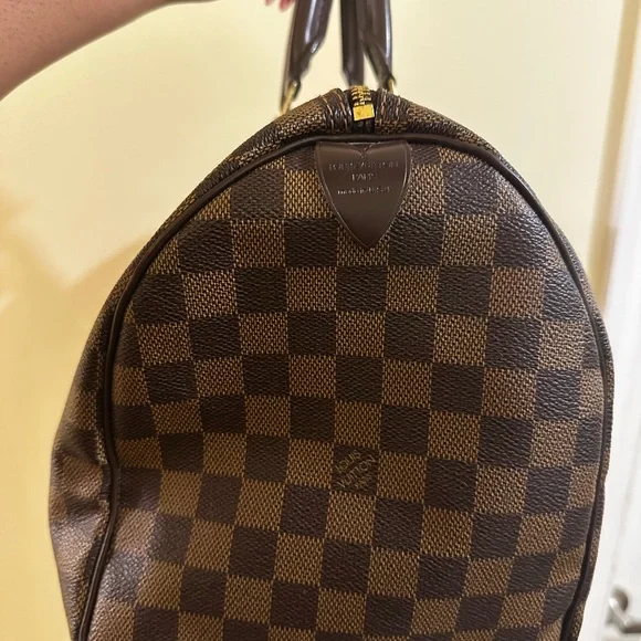 Louis Vuitton Speedy 35 in Damier Ebene - Picture 6 of 11
